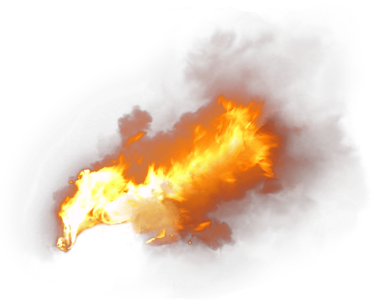 Small Fire Flames PNG HD Quality