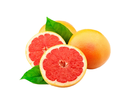 Sour Sliced Grapefruit Transparent PNG