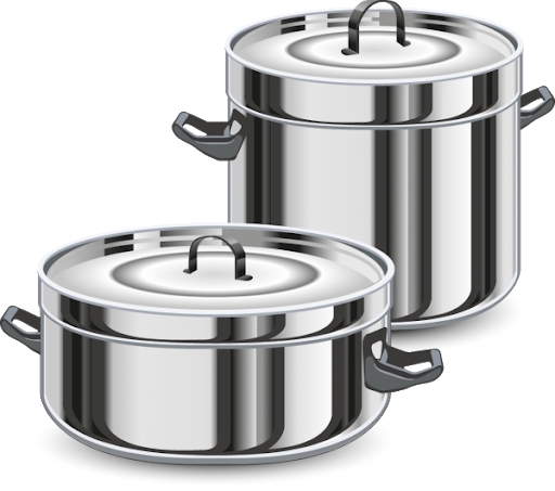 Steel Cooking Pan Transparent Background