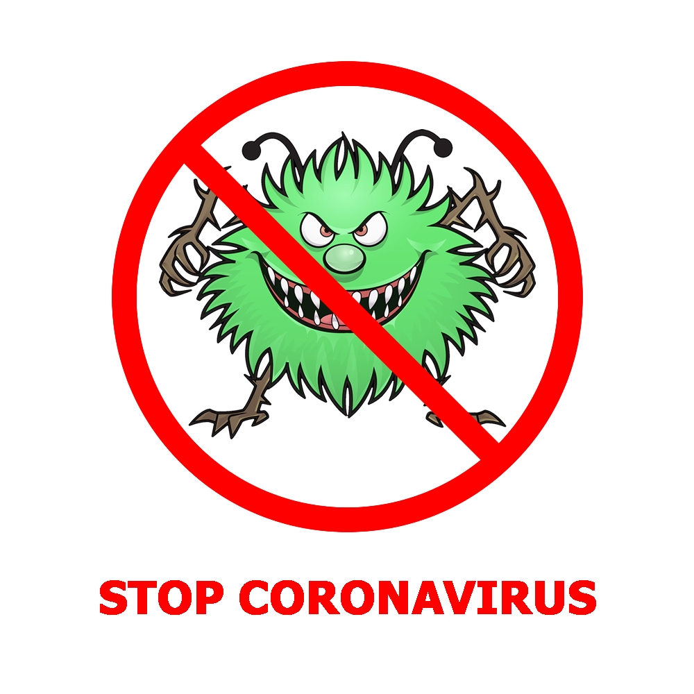 Stop Coronavirus Logo PNG
