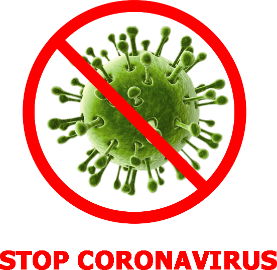 Stop Coronavirus Vector PNG