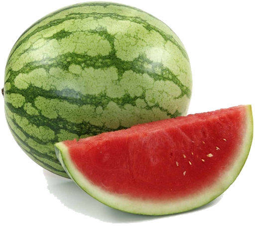 Sweet Half Watermelon Transparent PNG