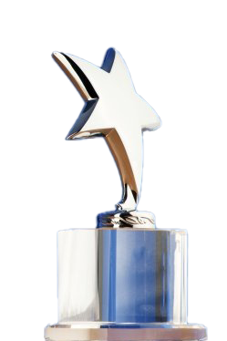 Trophy Award Silver Transparent PNG