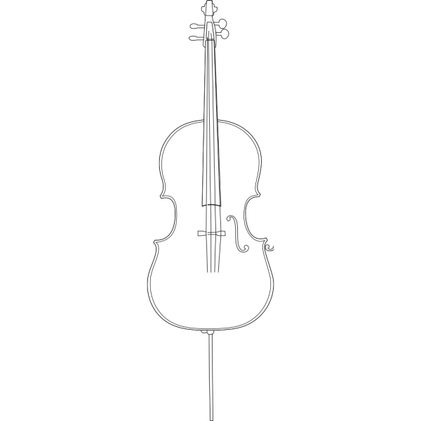 Vector Cello Download Free PNG