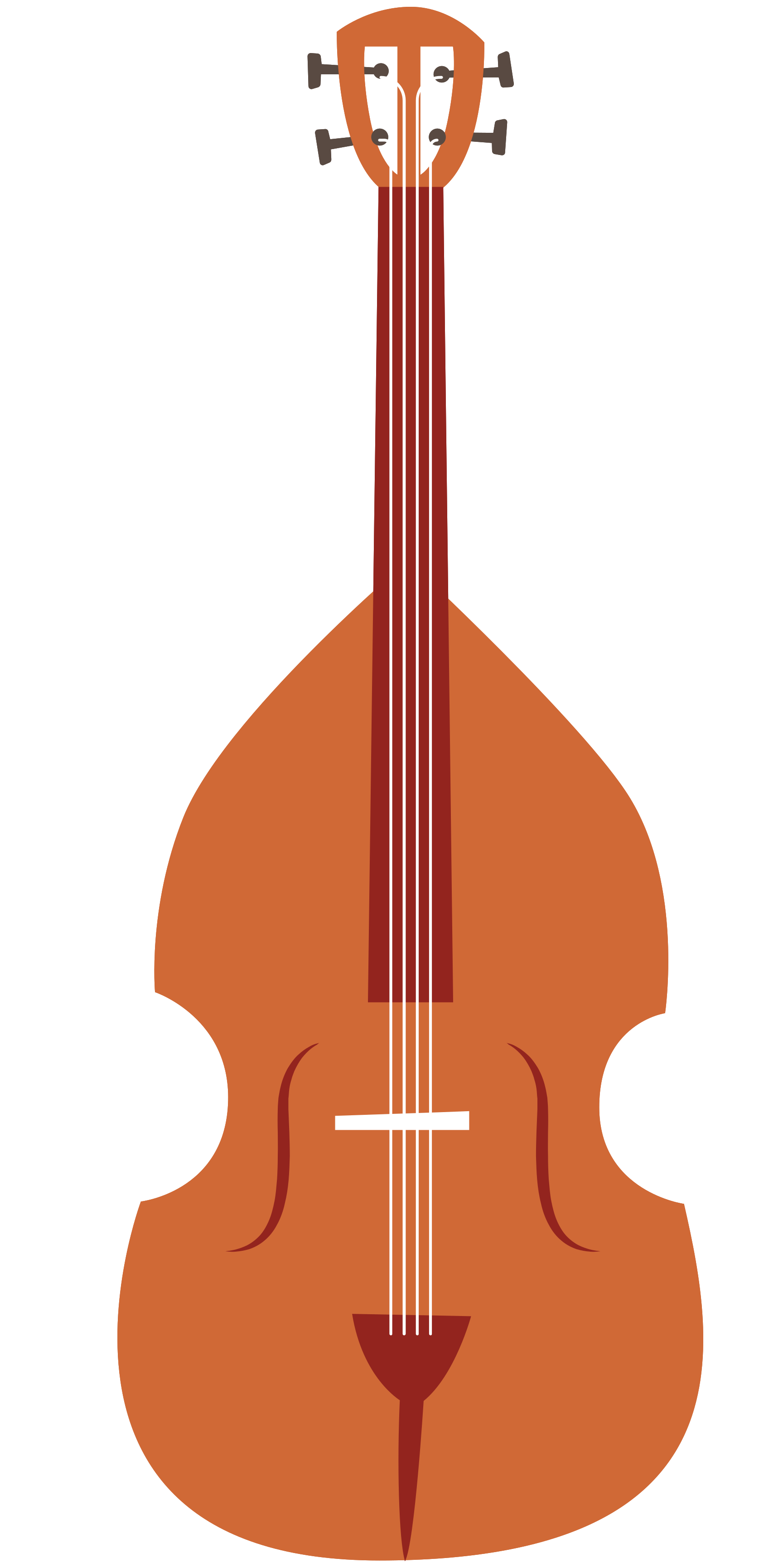 Vektor cello transparent PNG