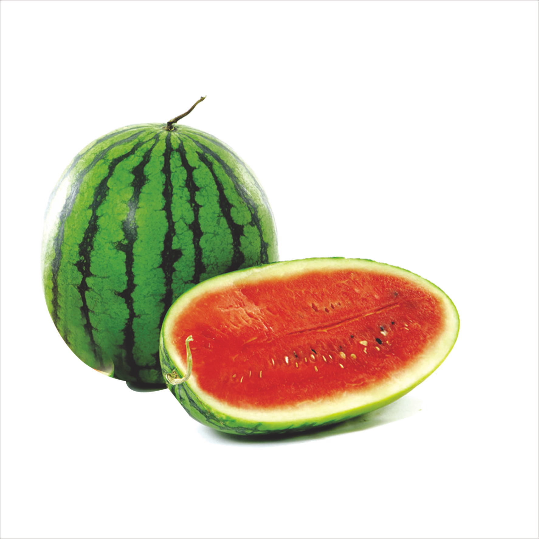 Watermelon Shining Red PNG