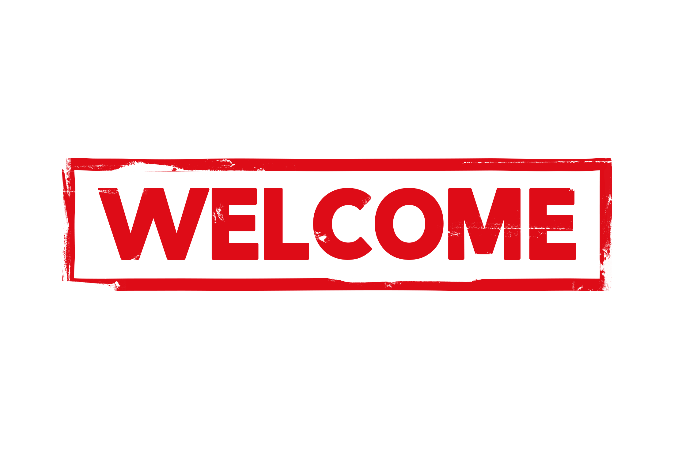 Welcome Stamp PNG