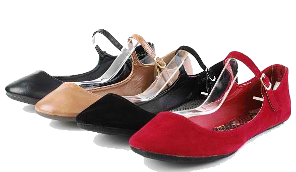 Women Flat Shoes PNG HD Quality