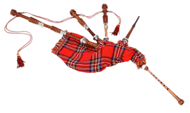 Woodwind Bagpipes Red Instrument Transparent PNG