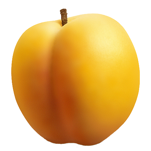 Yellow Apricot Transparent PNG