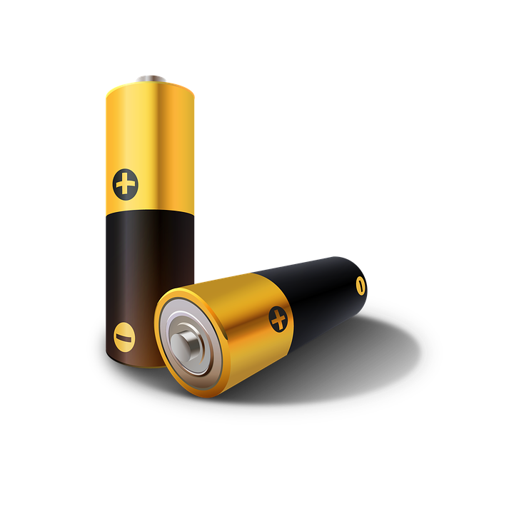 Yellow Charging Battery PNG