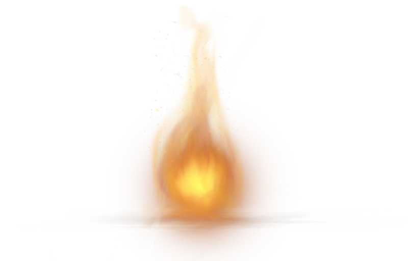 Yellow Fire Flames PNG HD Quality