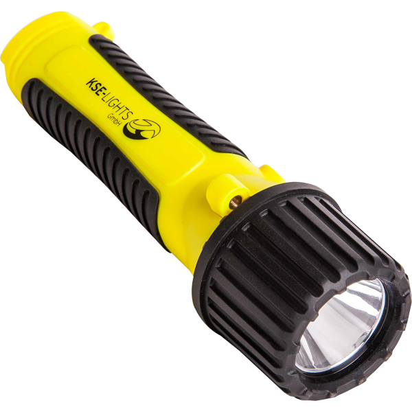 Yellow Flashlight Background PNG Image