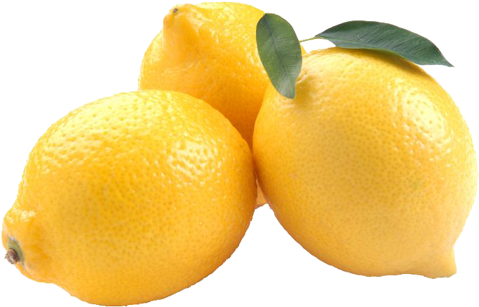 Yellow Lemons PNG