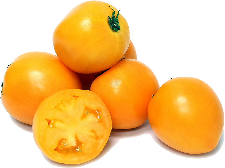 Yellow Persimmon PNG