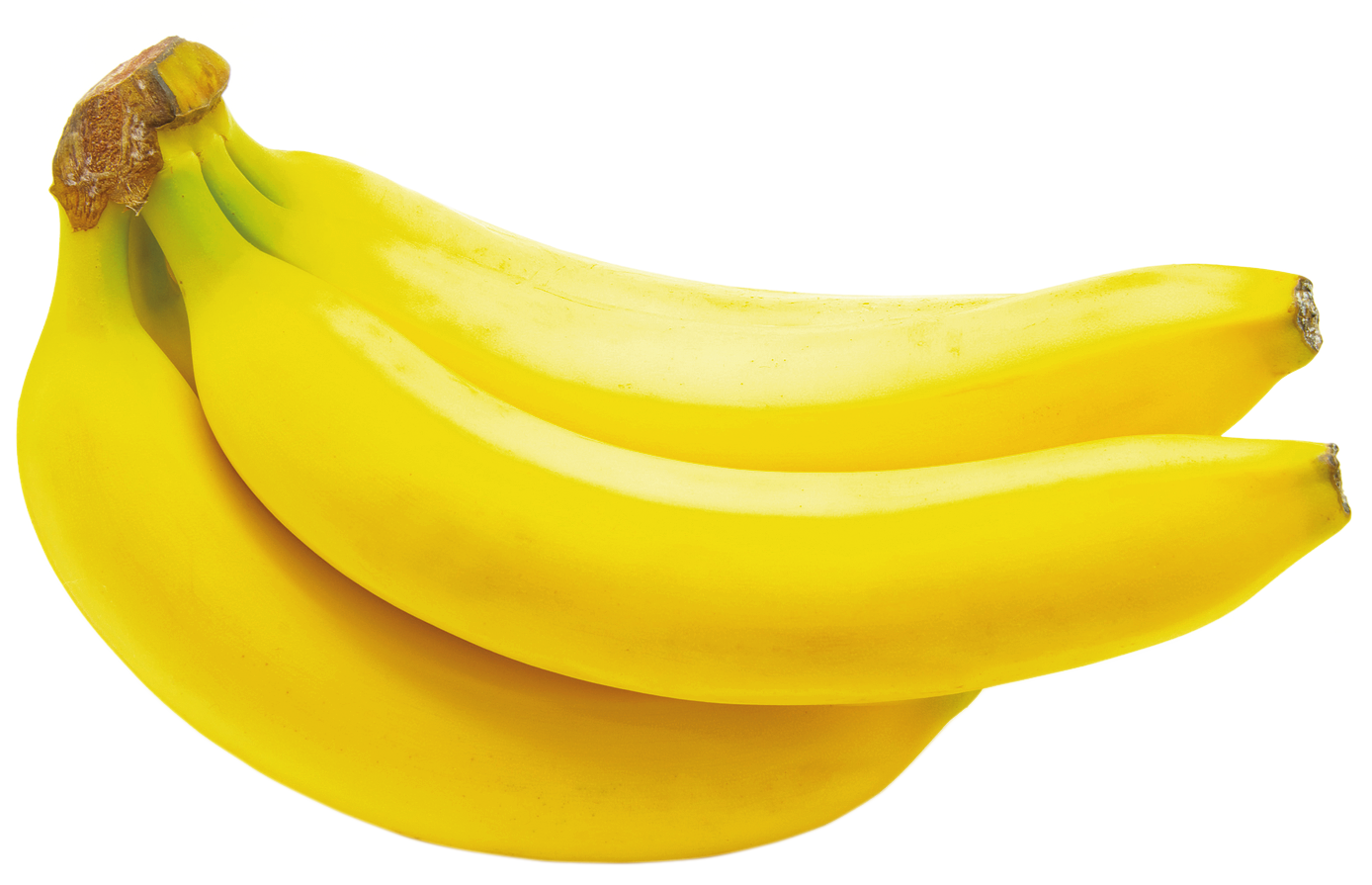 Yellow Shining Banana PNG