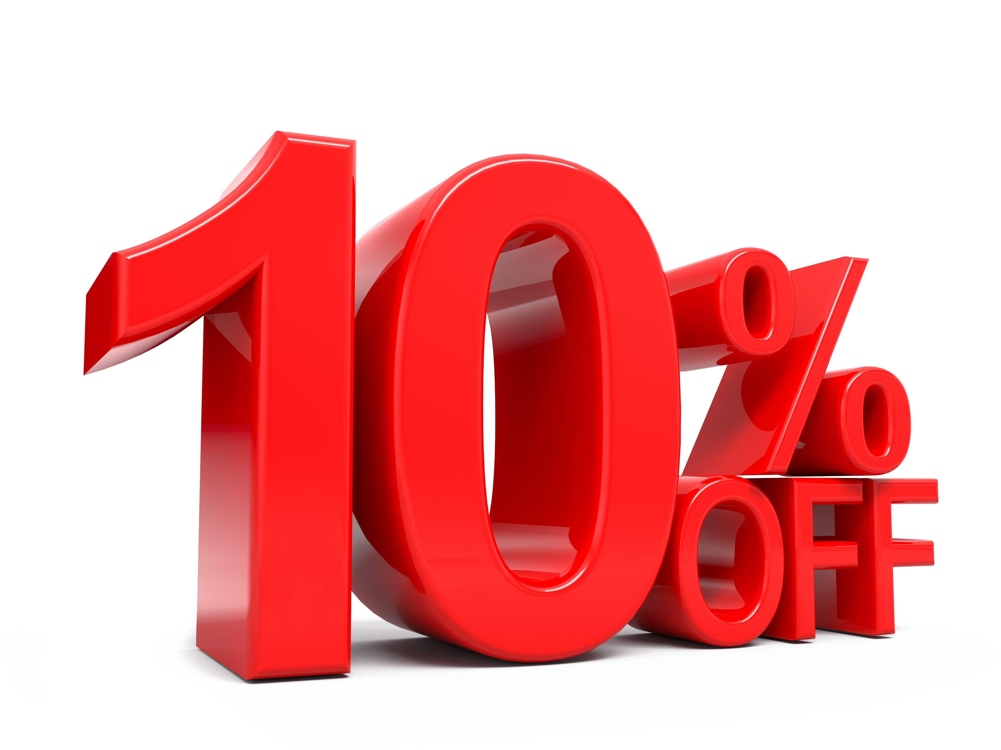 10% korting PNG Clipart achtergrond