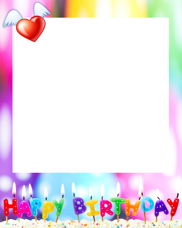 Birthday Collage Frame PNG Clipart Background