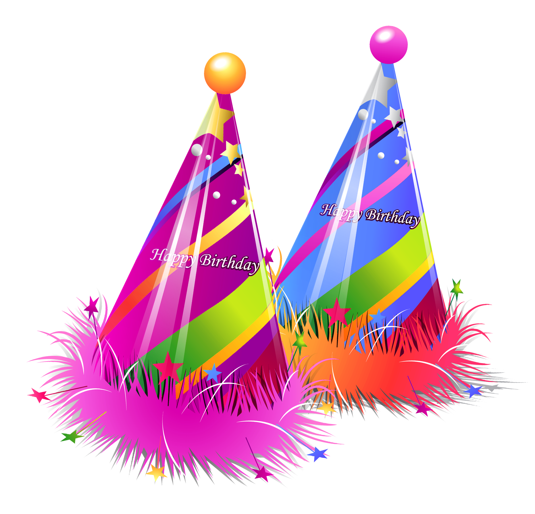 Birthday Hat PNG Clipart Background