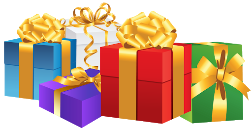 Birthday Present Wrapped Transparent PNG