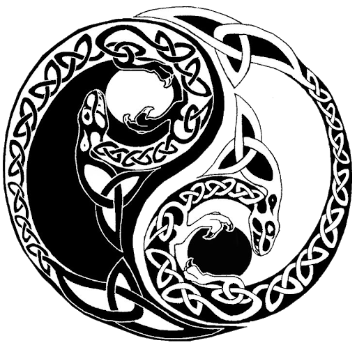 Black Celtic Knot Tattoos Free PNG