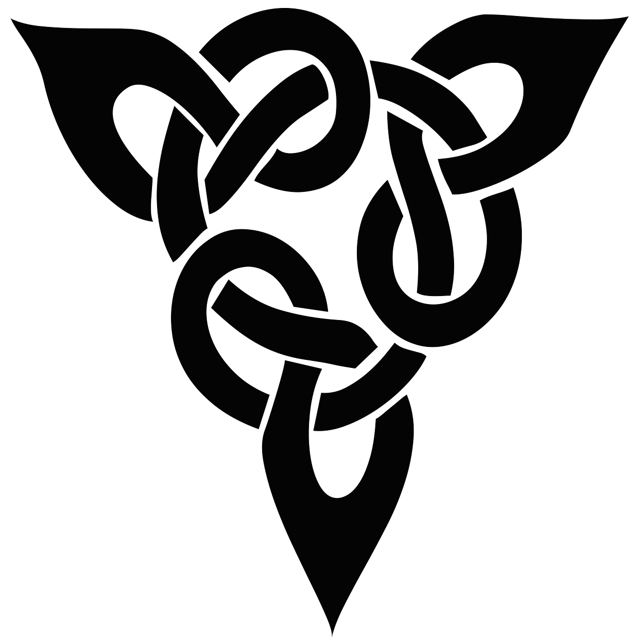 Black Celtic Knot Tattoos Transparent Free PNG