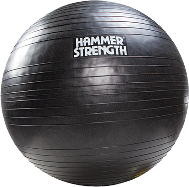 Black Gym Ball PNG Clipart Background