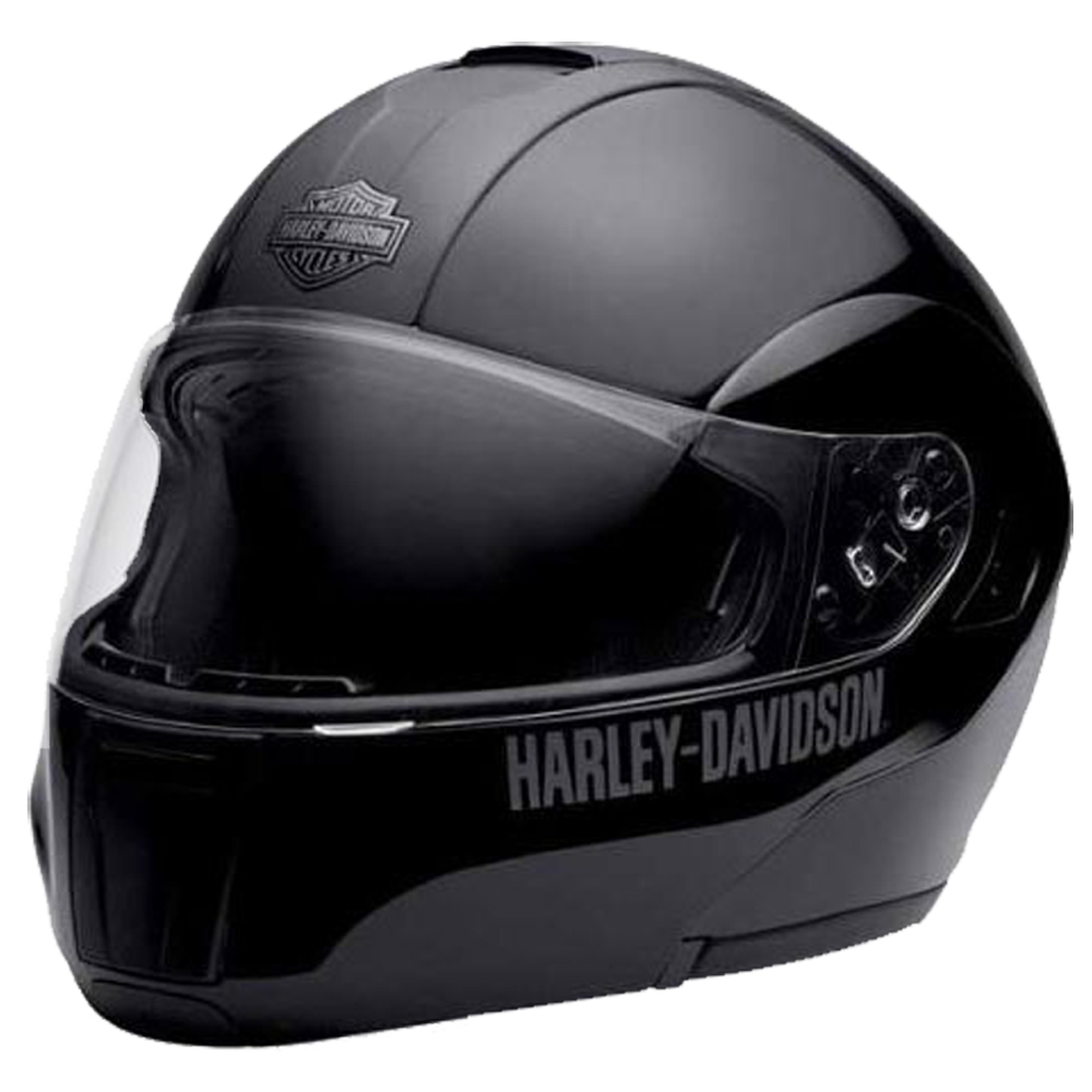 Black Motorcycle Helmet PNG HD Quality