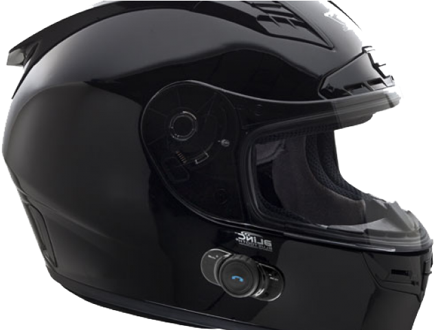 Black Motorcycle Helmet Transparent Images