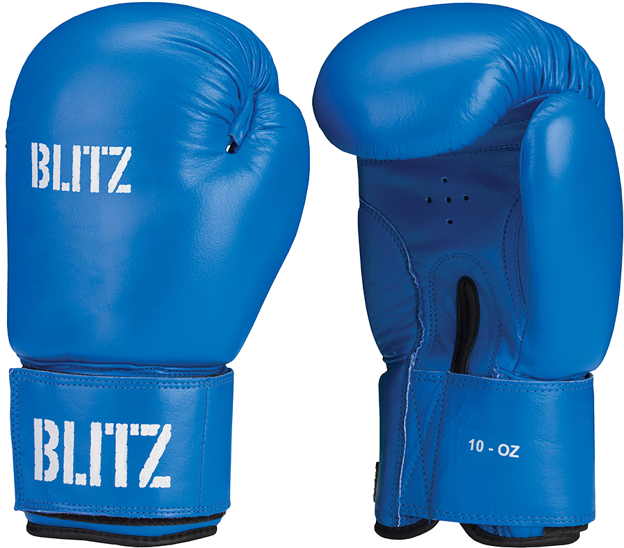 Blue Boxing Gloves PNG Clipart Background