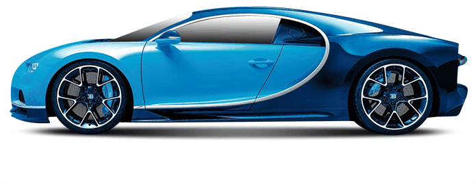 Blue Bugatti PNG Clipart Background