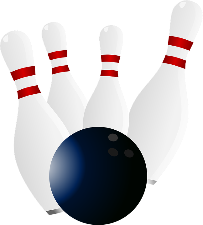 Bowling Pin Background PNG Image