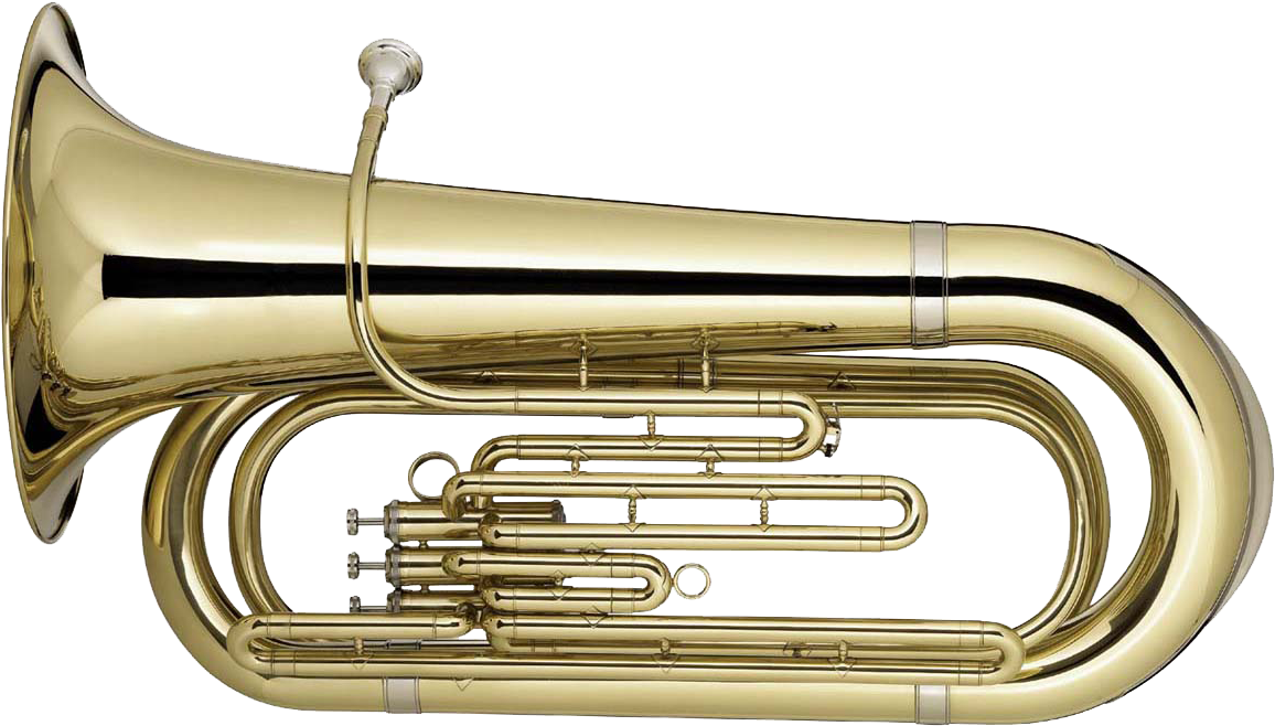 Brass Band Instrument Background PNG Image