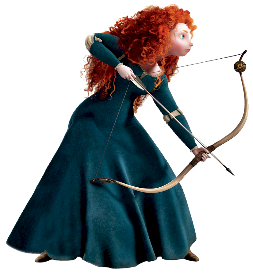 Brave Movie Character Transparent Background