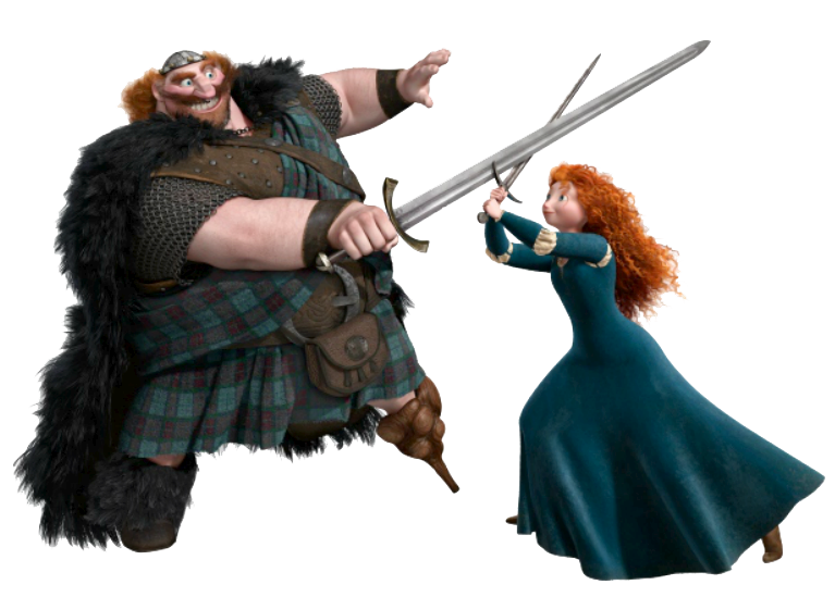 Brave Movie Character Transparent PNG