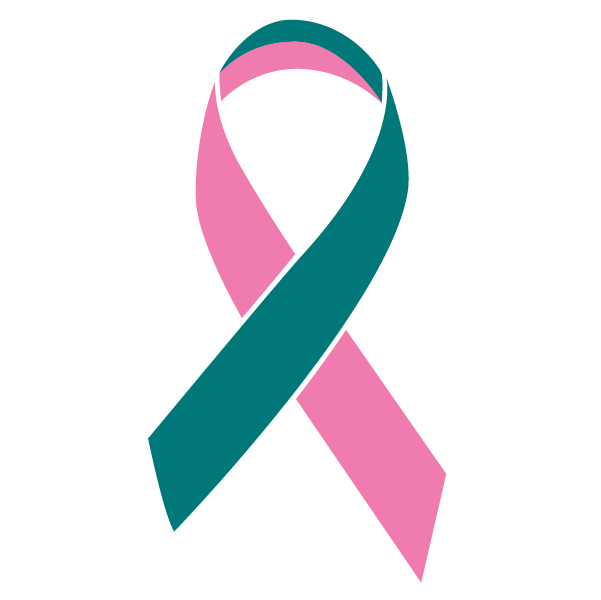 Breast Cancer Ribbon Logo Background PNG Image