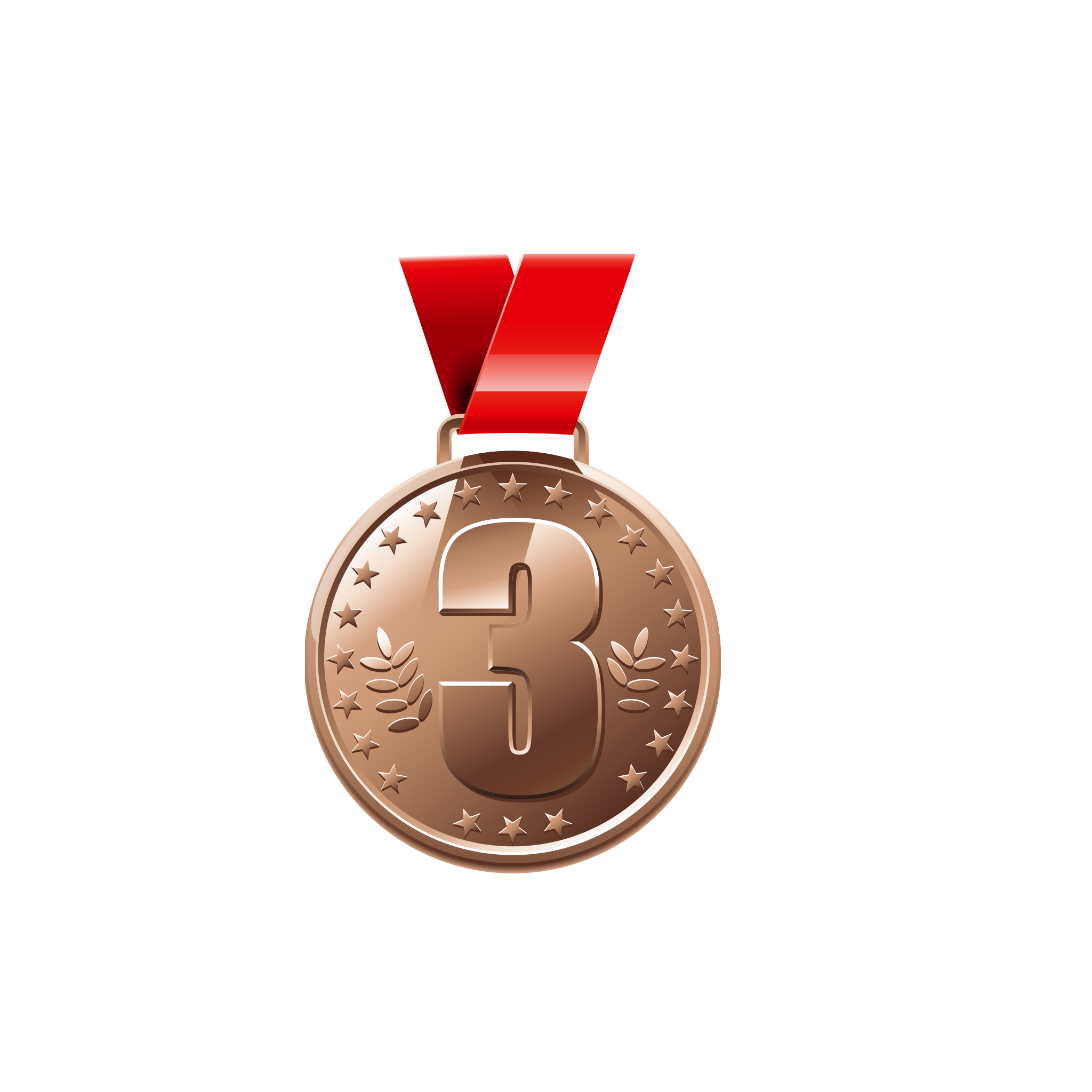 Bronze Archivo transparente medalla