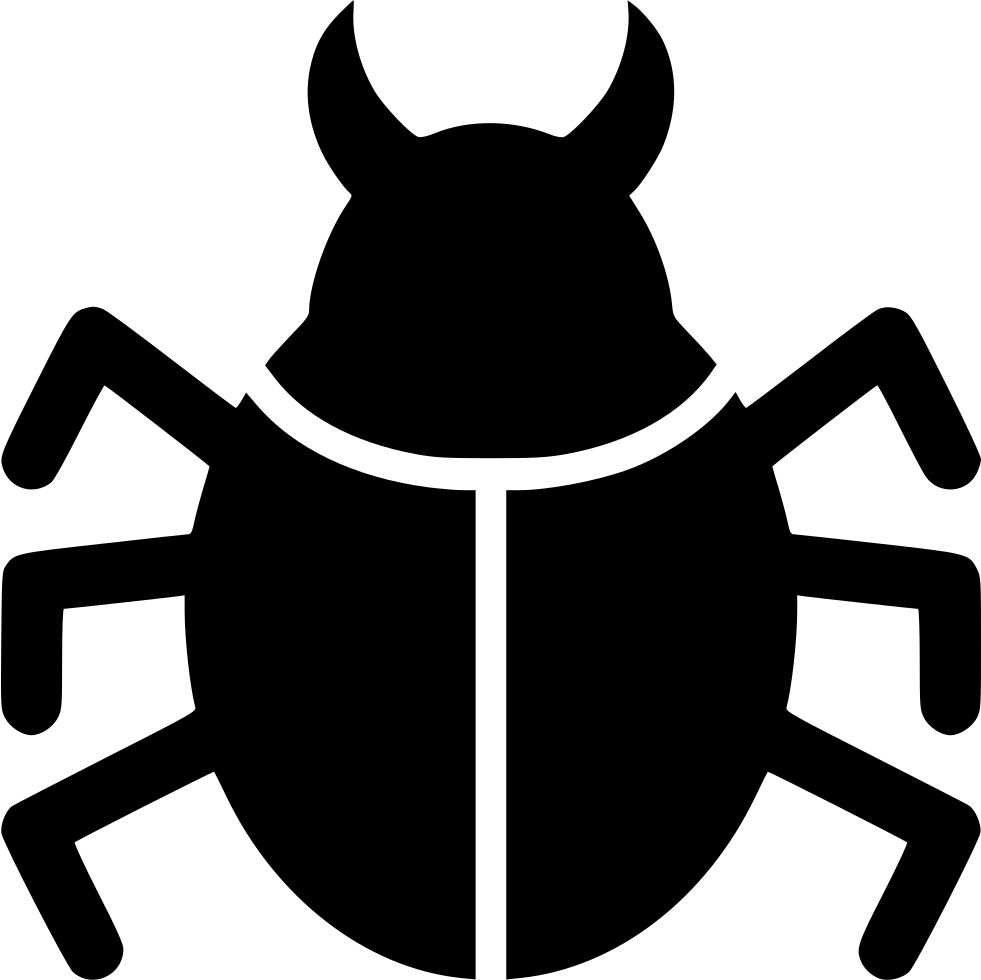 Bug Silhouette PNG Clipart Background