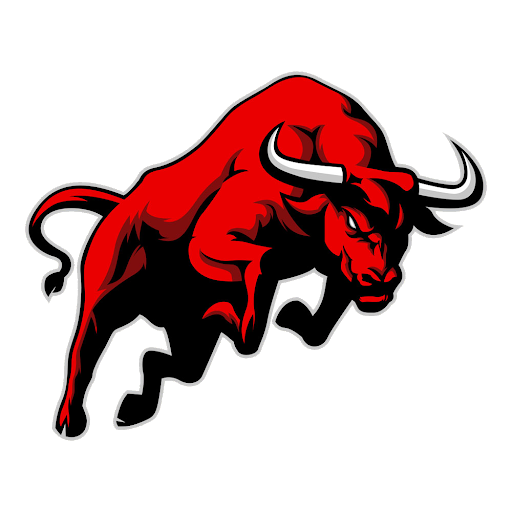 Bull Logo Background PNG Image