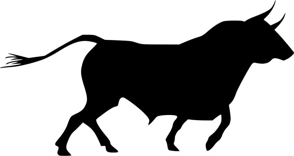 Bull Silhouette Download Free PNG