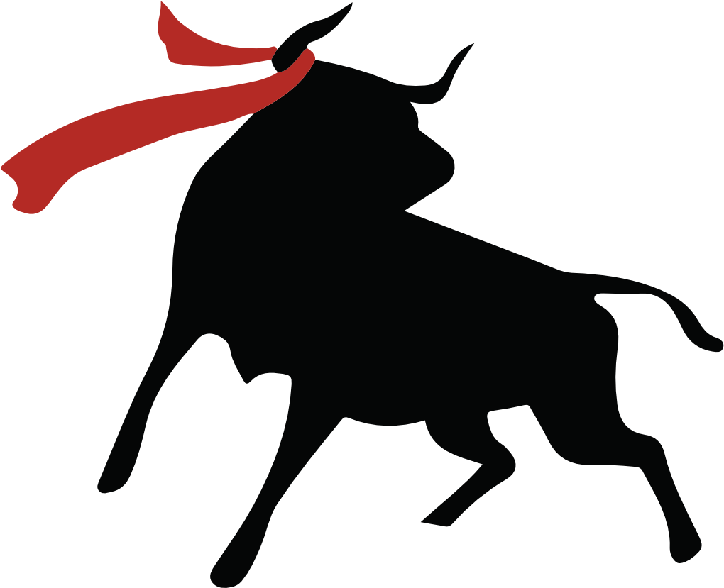 Bull Silhouette Transparent PNG