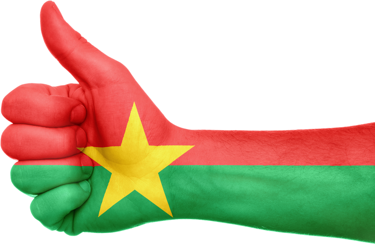 Burkina Faso National Flag Transparent PNG