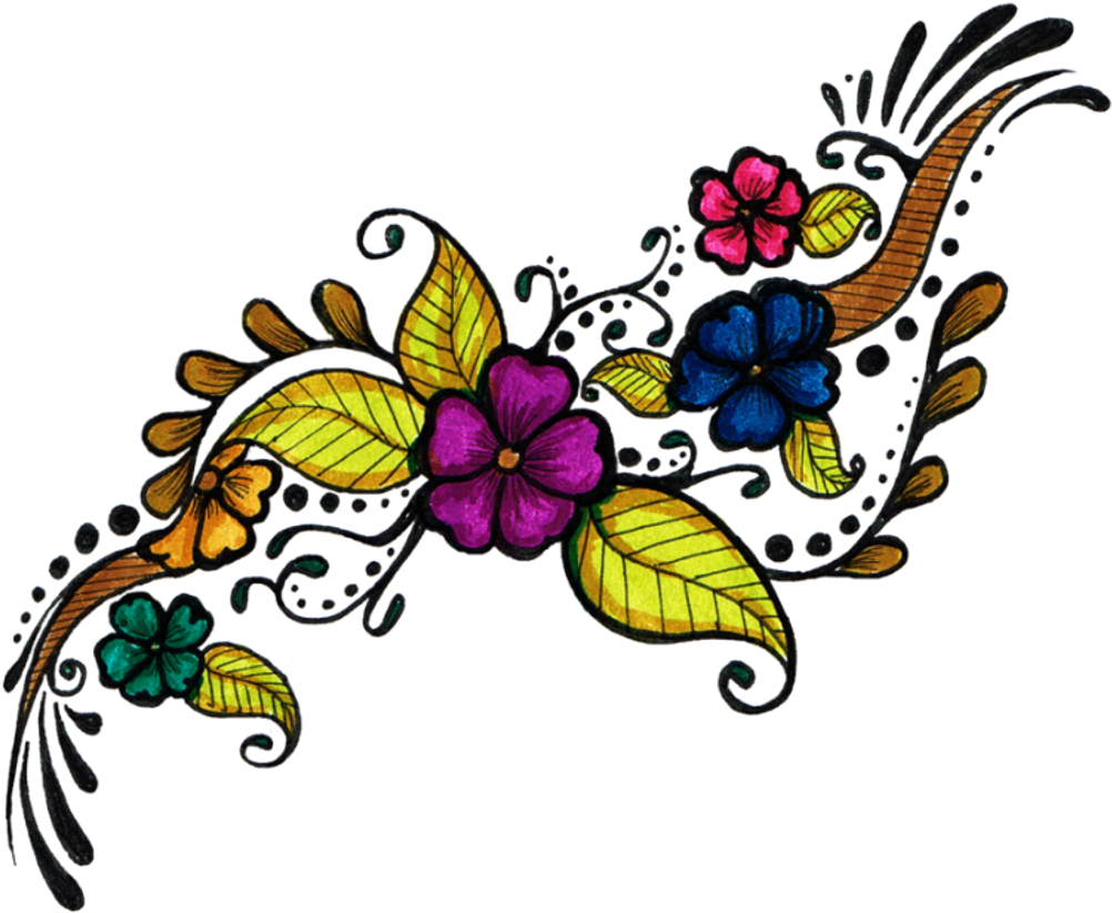 Butterfly Tattoo Design Background PNG | PNG Play