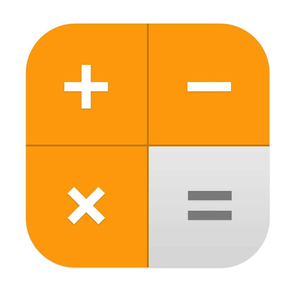 Calculator Icon Background PNG Image