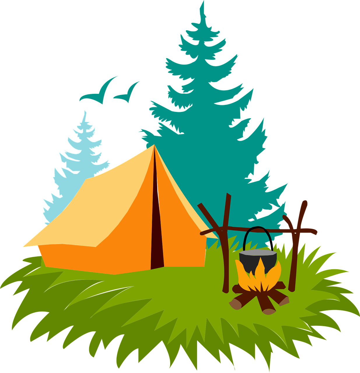 Camp PNG Pic Background