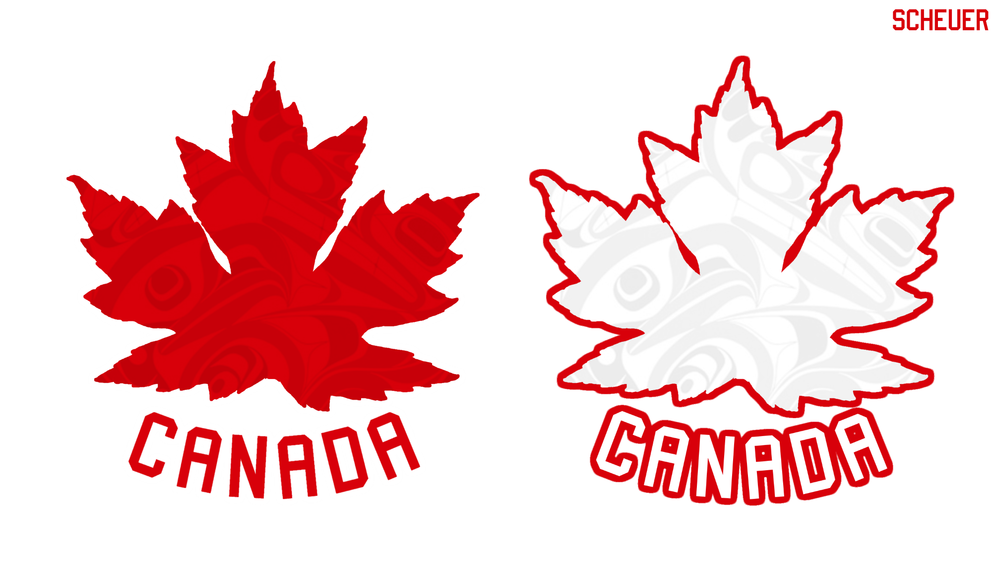 Canada Leaf Background PNG Image