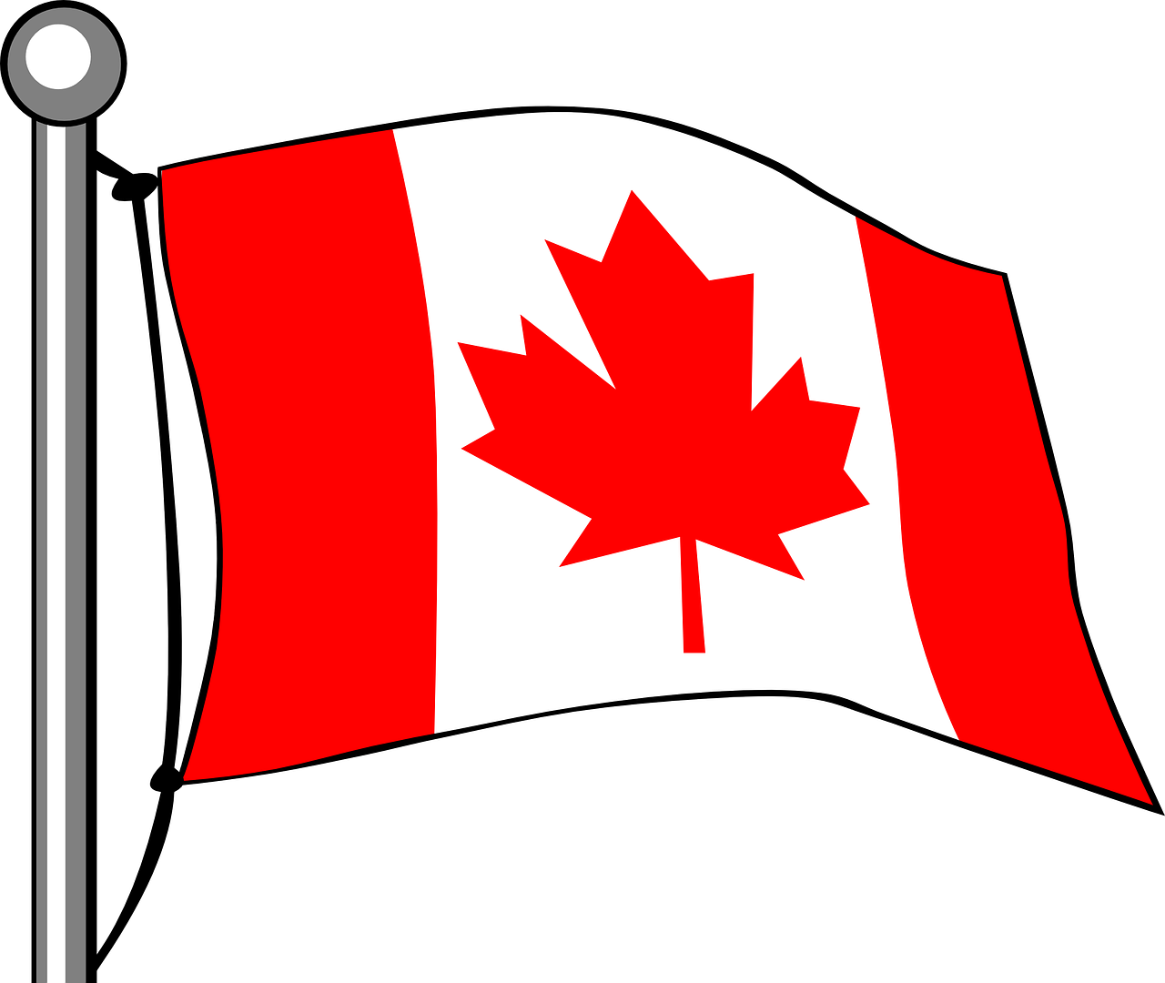 Canadian Flag Free PNG