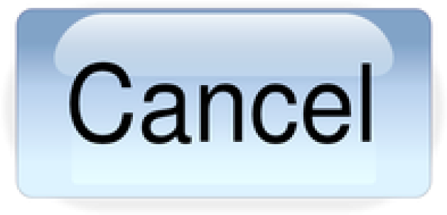 Cancel Button PNG Clipart Background