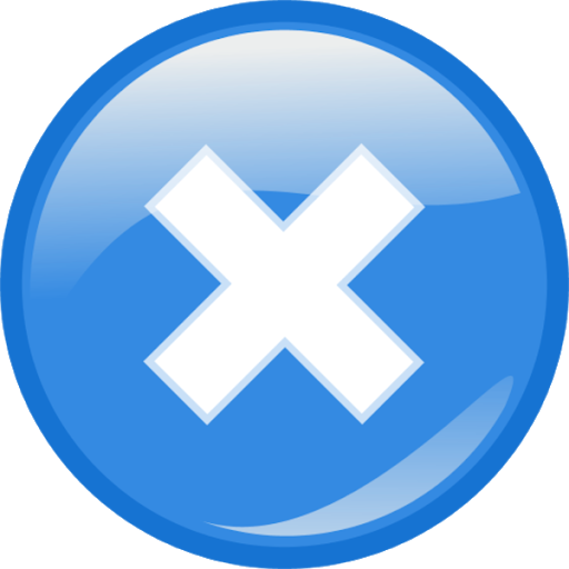 Cancel Button PNG HD Quality