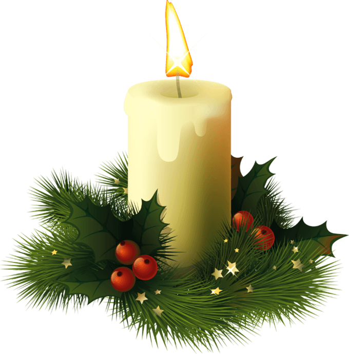 Candles Background PNG Image